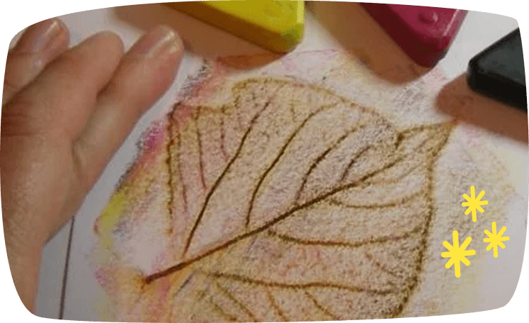 Herfstbladafdrukken maken