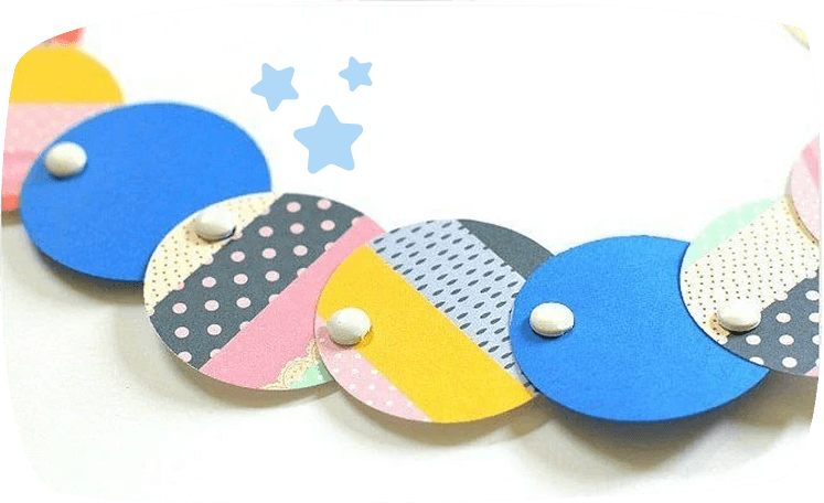  collier en carton