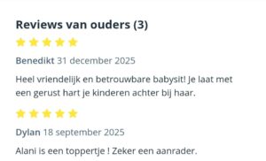Reviews van ouders